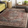 thumbnail image 2 of Mark&Day Washable Area Rugs, 6x9 Milan Traditional Dark Plum Area Rug (6'7" x 9'), 2 of 8