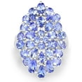 thumbnail image 3 of Genuine Pears Tanzanite Ring in Sterling Silver - Size 7.00, 3 of 3