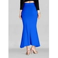 thumbnail image 2 of eloria Blue Cotton Blended Shape Wear for Saree Petticoat Skirts for Women Flare Saree Shapewear, 2 of 5