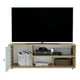 thumbnail image 3 of Mesa para TV Excelsior hasta 55' Macadamia y Blanco Vainilla, 3 of 5