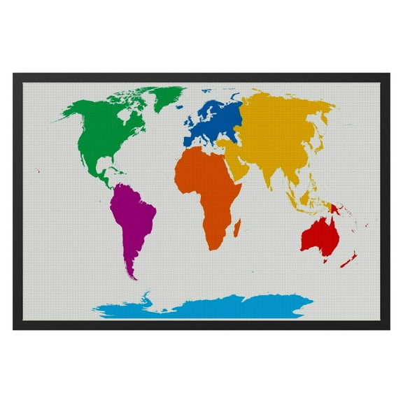 24" x 48" Continent Map Baseplate