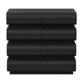 thumbnail image 4 of Dresser for Bedroom, 8 Chest of Drawers with Wide Storage, No Handle, Black, 4 of 5