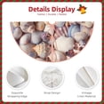 thumbnail image 3 of Sikiie Sea Shells Nativity Christmas Tree Skirt, Jesus Christian Winter Holiday Tree Mat Decoration(30-48IN)30", 3 of 6