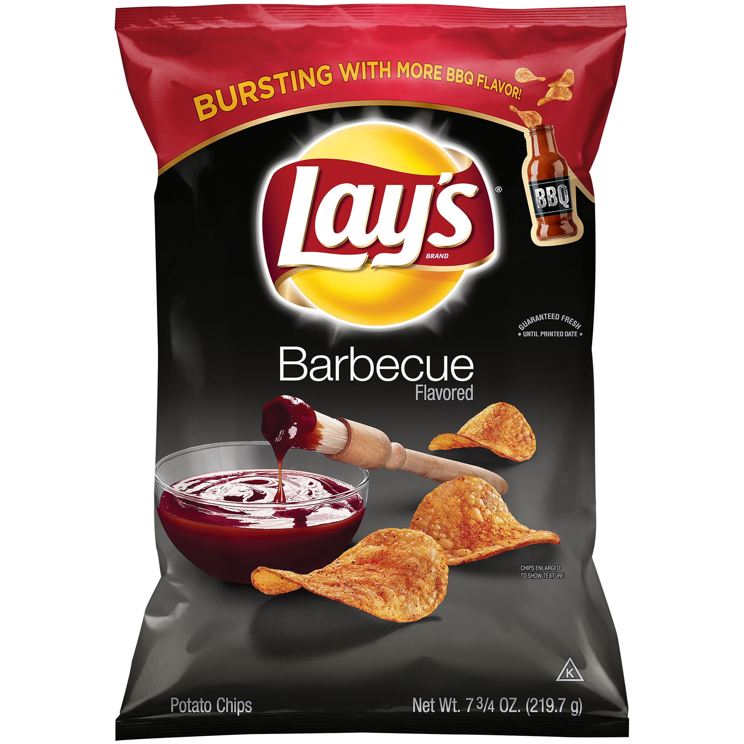 Lay's Barbecue Flavored Potato Chips, 7.75 oz. Bag by Frito-Lay, Inc.