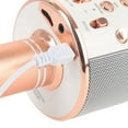 thumbnail image 3 of WS-858 Microphone Portatif Sans Fil Bluetooth pour Karaoké avec Micro et Haut-Parleur, 3 of 5