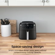 Ninja Air Fryer Pro XL 5-Qt, 3-in-1, 400°F Air Crisp Technology, Nonstick Crisper Plate, AF140 Black