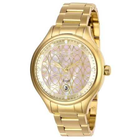 Invicta Unisex Watch - Invicta Women's 27765 Angel Quartz Multifunction Pink Dial Watch