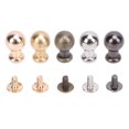 thumbnail image 2 of Boutons de Vis Solides, Boutons de Vis Solides Rivets Ronds Métal Non Décolorant Résistant à la Rouille Polyvalent Facile à Enlever pour Sac à Main, 2 of 7