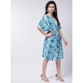 thumbnail image 5 of Zima Leto Women's Tye-Dye Printed Loose Dress, 5 of 8