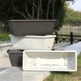 thumbnail image 4 of Flower Pot Pots Window Boxes Plastic Eco Friendly Durable Multiple Drainage Holes Planters PP Gardening Supplies, 4 of 5