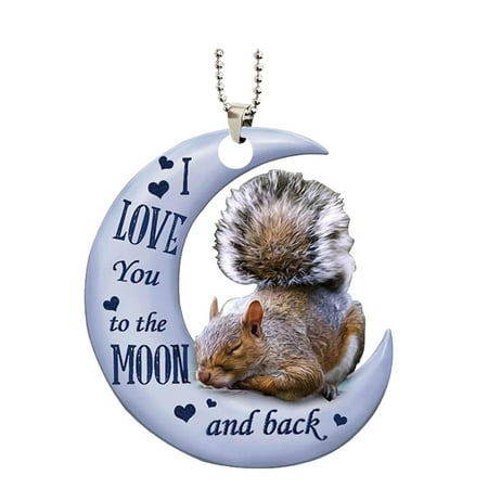 

Gaiseeis Acrylic Hanging Decoration Home Car Backpack Pendant Gift For Kids E