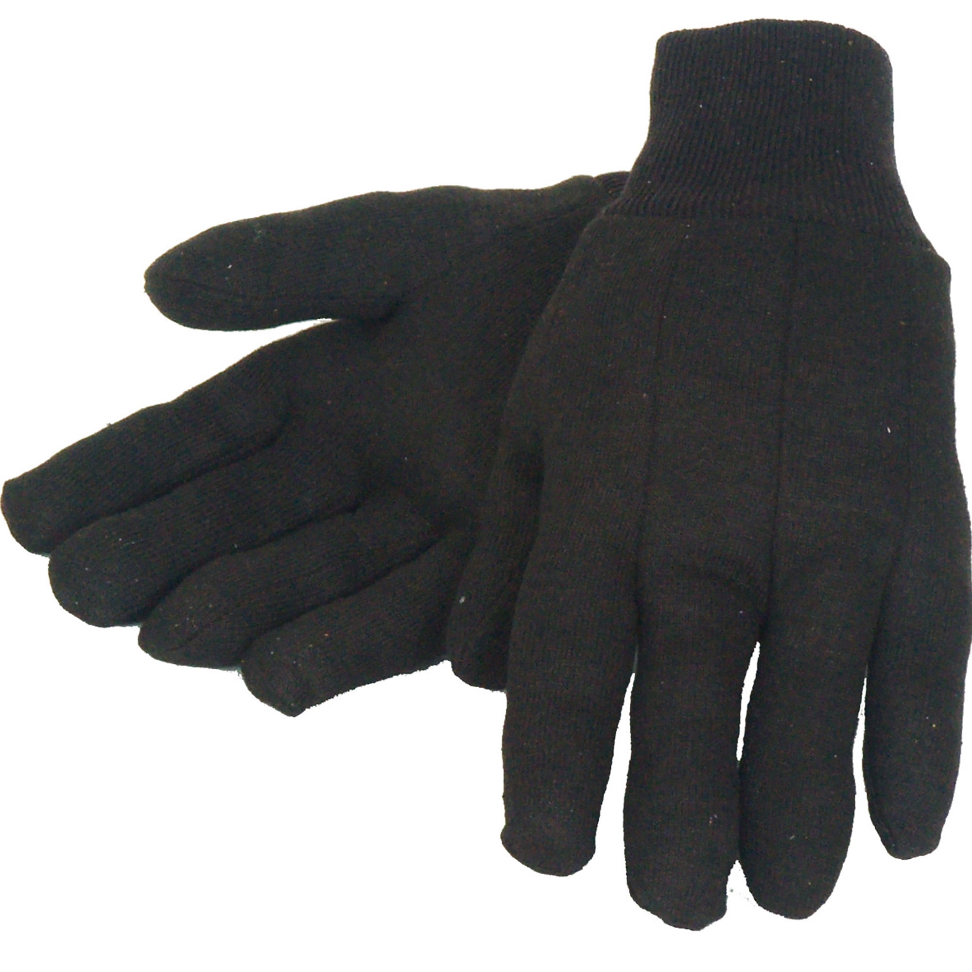 Expert Gardener Men's Brown Jersey 3 Pack of Gloves, Large