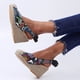 thumbnail image 4 of Verano Color sólido Baotou Sandalias de cuña diarias serpentinas para mujer Zapatos de mujer Wmkox8yii shjk1868, 4 of 9