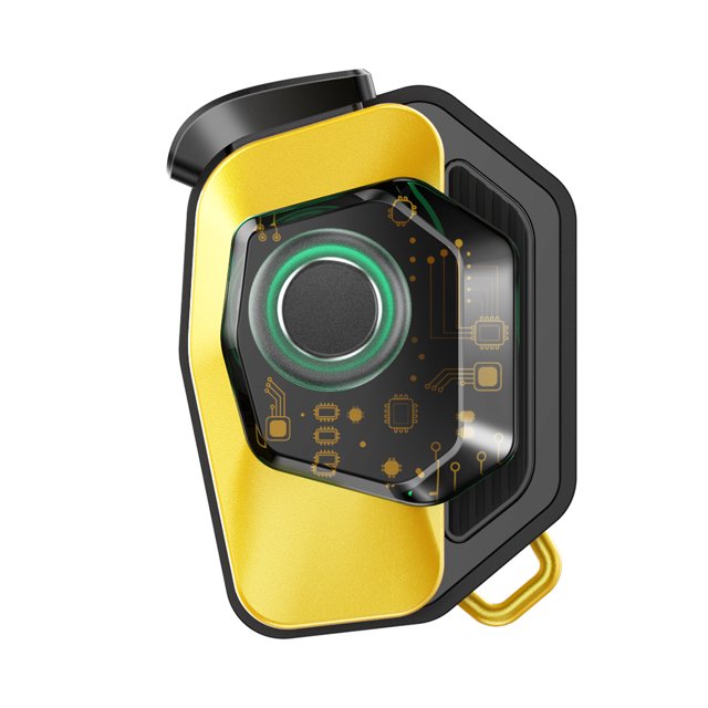 Controlador De Teléfono Controlador de juego de teléfono con disparadores de disparo de puntería compatible con Bluetooth tipo C para PUBG