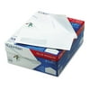Columbian White Poly-Klear Woven Single Window Envelopes, Box of 500