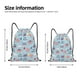 thumbnail image 2 of Fotbe Brain Training Bolsa Mochila con Cordón Estampada, Bolsa de Gimnasio Deportiva, Bolsa Cinch, Bolsa con Cordón para Hombres y Mujeres-Medium, 2 of 6