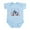 Sky Blue, variant on CafePress - USA Fireworks Infant Bodysuit - Baby Light Bodysuit, Size Newborn - 24 Months