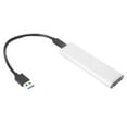 thumbnail image 4 of SSD Enclosure External Hard Drive Case USB3.1 Adapter Box for Win XP/7/8 Solid State Drive, 4 of 8
