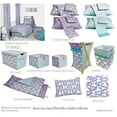 thumbnail image 3 of Bacati - Paisley Floral Quilted Changing Pad Cover (Lilac/Purple/Aqua Floret), 3 of 3