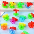 thumbnail image 7 of 15 Pcs Mini Spinning Top Set, High-Speed Torque Creative Gyroscope with Easy Press-and-Spin Design, Sturdy Safe Play Toys for Toddlers and Young Children, 7 of 7