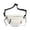 White, variant on VWRXBZ Sling Bag, 13.77x5.9x2.75 Inch Crossbody Running Pack with Adjust Running Belts and 2 Zippers Pockets for Women and Men Workout Travelling Jogging Cycling Hiking Waist Pack Travel Essentials