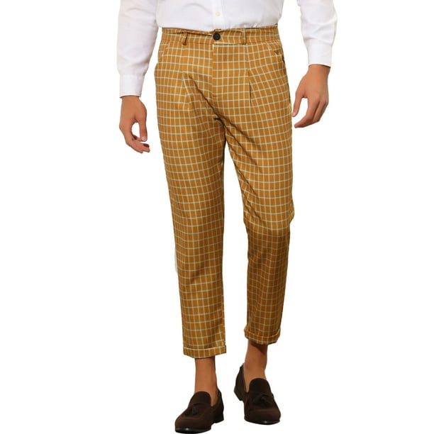 Pantalon court a carreaux homme sale