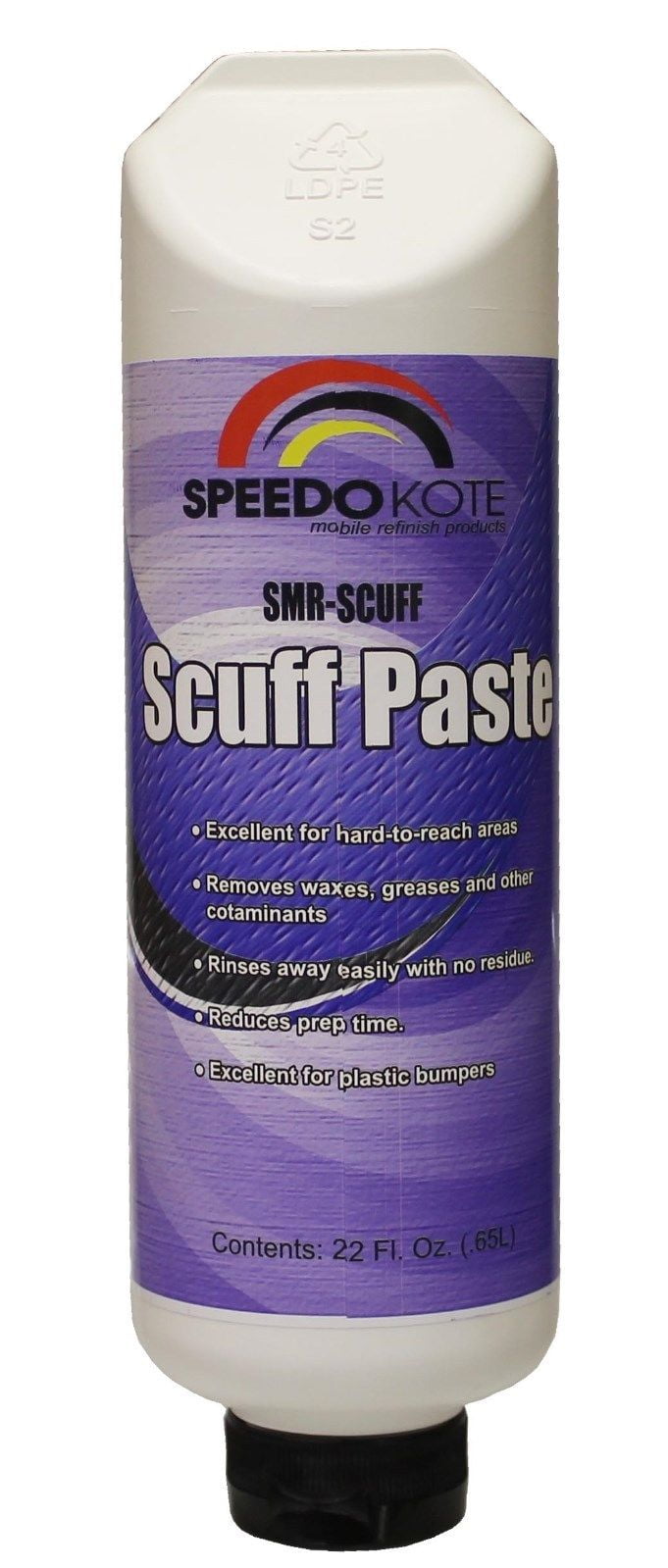 Automotive Scuff Paste Paint Preparation Abrasive & Cleaner, 22 oz