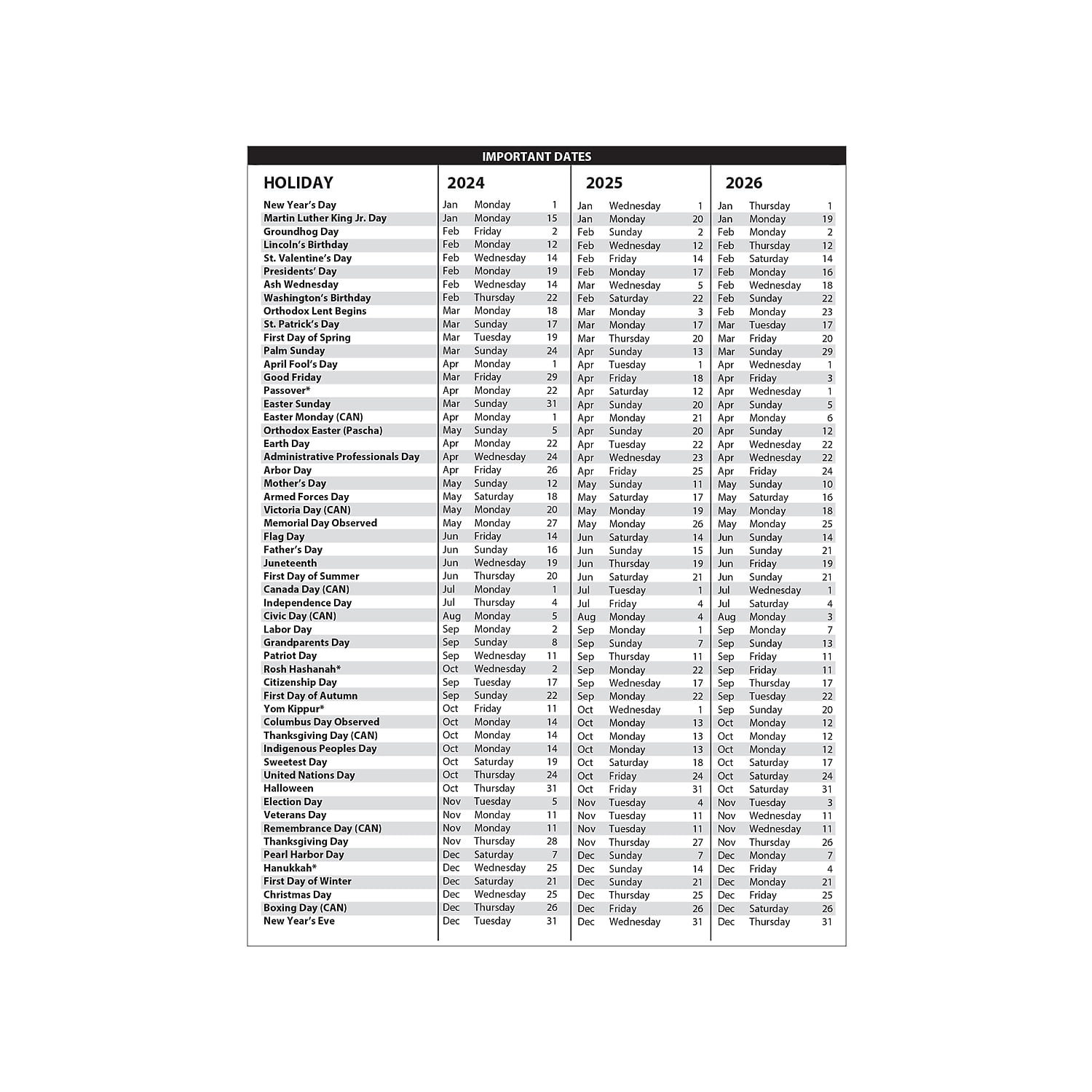 2024 House of Doolittle Earthscapes 8.5" x 11" Weekly & Monthly Planner Black (27302-24)