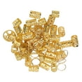 thumbnail image 3 of Cuentas para el cabello, joyas para rastas, joyas para rastas huecas doradas, joyas para rastas doradas creadas para el futuro, 3 of 14