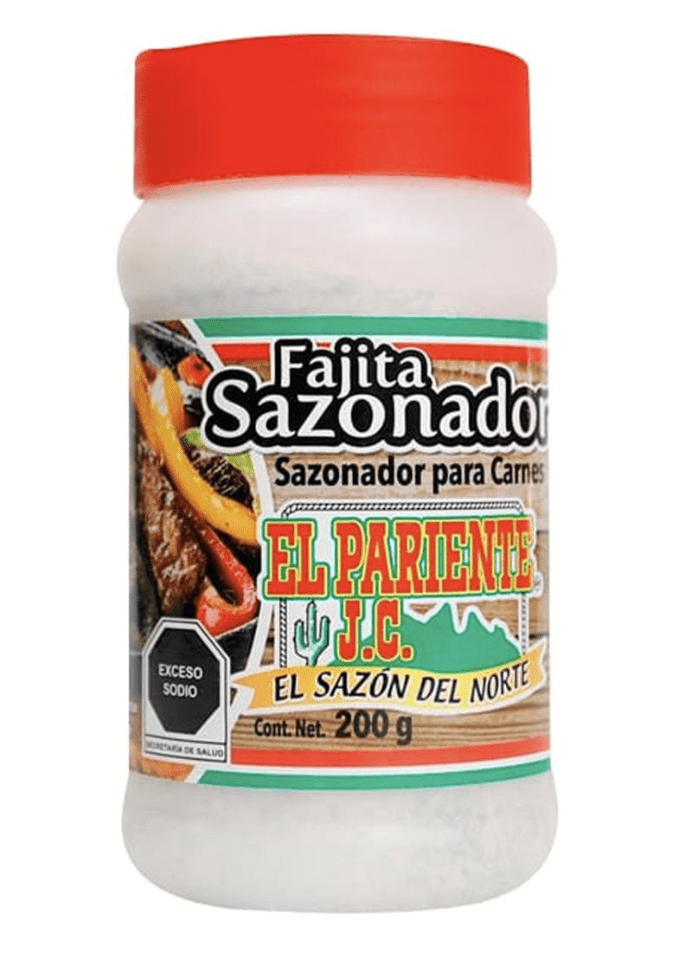 El Pariente Fajita Seasoning for Beef – 7oz (200g) – Authentic Mexican Spice Blend for Grilled Meats (pack of 2)