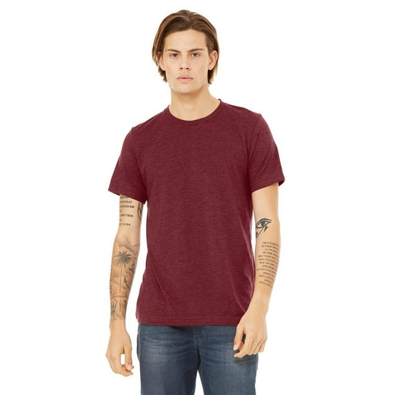 BELLA CANVAS - Unisex Triblend Tee - 3413 - Berry Triblend - L