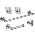 thumbnail image 1 of Bathroom Accessories Kit Towel Bar Rustproof Toilet Paper Holder for Toilet, 1 of 10