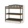 thumbnail image 6 of Child Craft Arch Top Changing Table with Pad & Safety Strap, 2 Storage Shelves, Anti-Tip Kit, Slate, 6 of 6