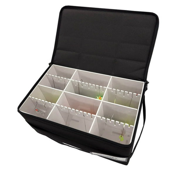 Lakewood Fishing Black SpinnerBait Deposit Box Multi-Species Case