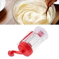 thumbnail image 3 of Batter Blender,Paste Dispenser Pancake Batter Dispenser Batter Cream Speratator Cup Baking Tool Manual Batter Mixer Pancake Maker with Measuring Label, 3 of 8