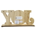 thumbnail image 2 of Christmas Lit Word Forest Sign Plywood Battery Plywood Glittered Mx180316 Joy, 2 of 3