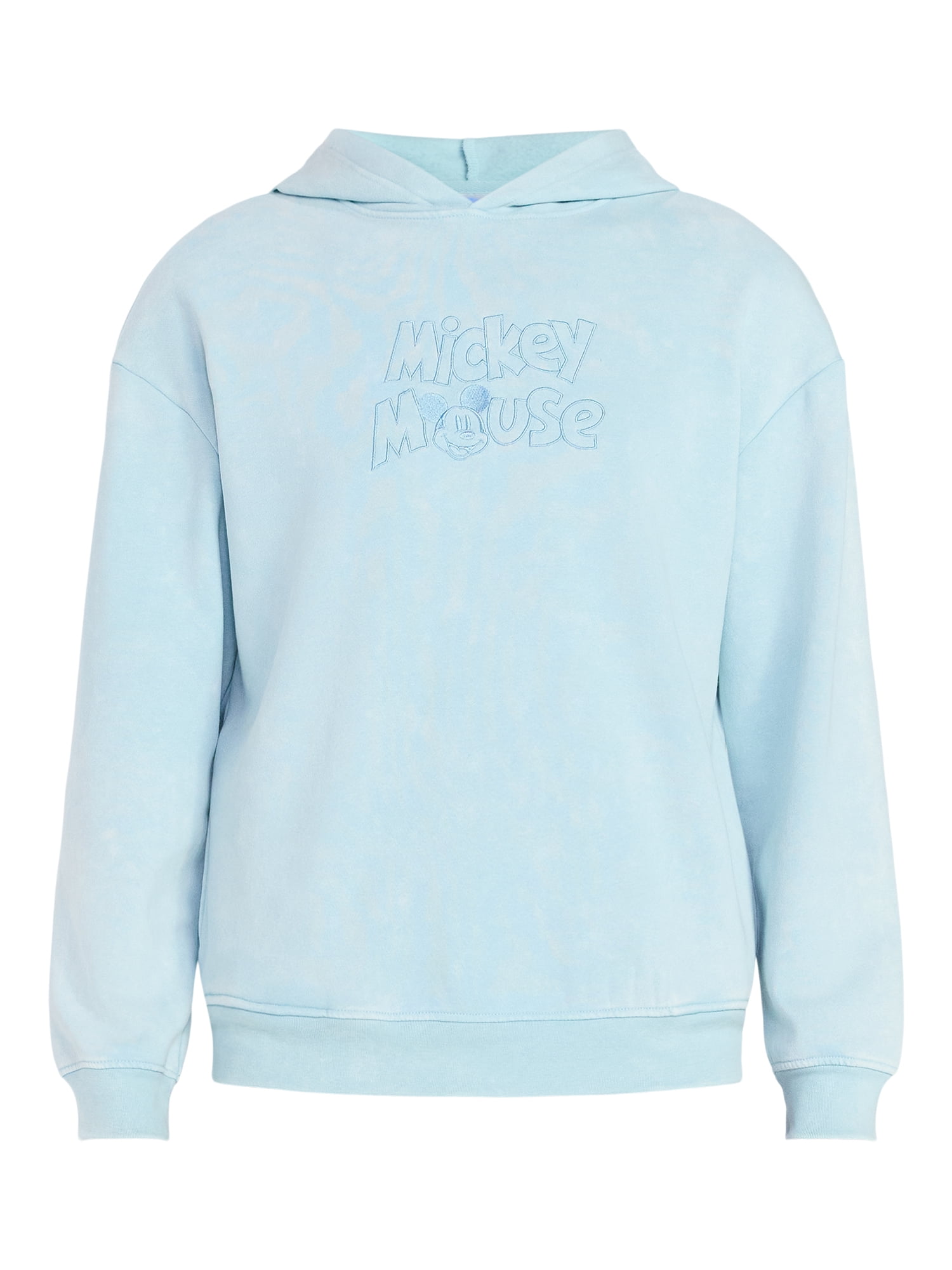 Mickey Mouse, Men's & Big Men's Graphic Mineral Wash Hoodie, Sizes XS-5XL