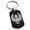 Black, variant on Stainless Steel Scarab Beetle Sacred Sun Engraved Dog Tag Keychain Keyring