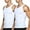 white, variant on Arjen Kroos Mens Compression Shirt Slimming Muscle Tank Top Shapewear Body Shaper UnderShirts for Men