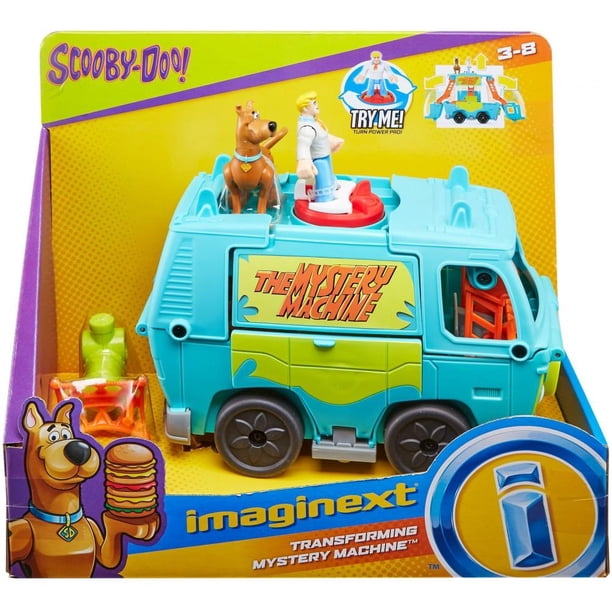Free Shipping! Imaginext Scooby-Doo Transforming Mystery Machine