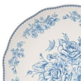 thumbnail image 4 of The Pioneer Woman Agatha Stoneware Dinner Plate, Blue, 4 of 6