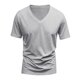 thumbnail image 5 of pstuiky camisetas de hombre, Camiseta informal para hombre para correr, hacer ejercicio y fitness, holgada, con cuello redondo y manga corta. ropa de hombre s, 5 of 9