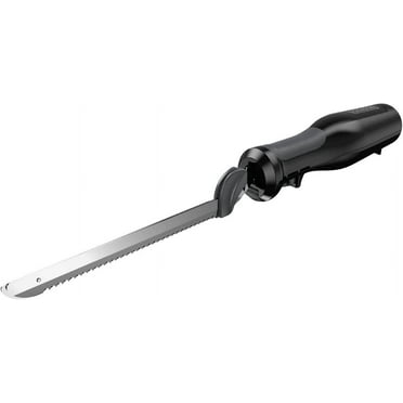 BLACK DECKER Comfort Grip Corded Electric Knife With Storage Case Black (With Storage Case)