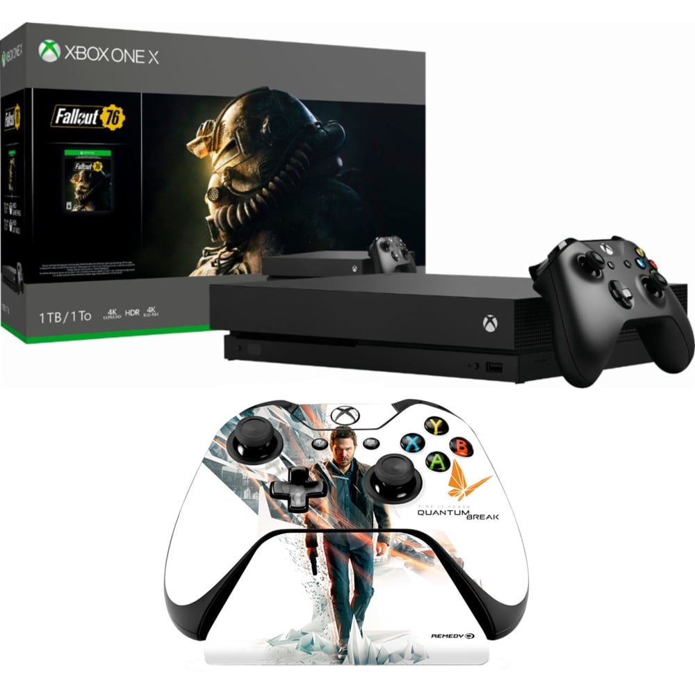 Microsoft Xbox One X 1 TB Fallout 76 Bundle (CYV00146) with Microsoft