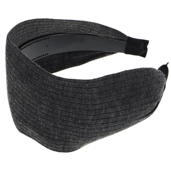 LOLIPPYY Extra Wide Headband Hair Fixation For Women And Girls Grey 1Pcs