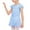 Light Blue, variant on Hiijoy Toddler Girls Ballet Dance Dress Leotard, Sizes 3-10