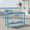 Blue, variant on AwayHome 48" HIPS Outdoor Console Table for All-Weather,2-Shelf Side Table for Patio,Blue