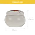 thumbnail image 2 of 1Pc Durable Ceramic Tea Storage Jar Mini Mouth Rouge Face Cream Storage Jar, 2 of 8