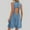 Light Blue, variant on Odbmxy Denim Women Sundress Modest Sleeveless Mini Dresses for Women Plus Size Holiday Blue Summer Tank with Pockets Dress