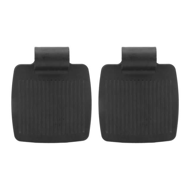 Reposapiés de plástico profesional para silla de ruedas, 2 unidades, repuesto de pedal de 5 pulgadas